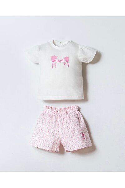 Uspa Baby Girl & Child Soft-Textured Piece Combed Cotton Set