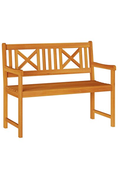 vidaxl Bancă de grădină Maro 110 x 56 x 90 cm Lemn Solid de Acacia
