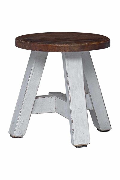 vidaxl Stool 22 x 22 x 24 cm Mahogany wood