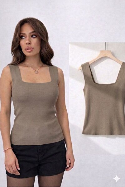 peri tower Women's Sleeveless Blouse Thick Strap Undershirt Slim Summer Squar...