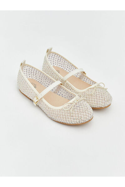 LC Waikiki Cc Collection’dan LCW STEPS Ekru Bilekten Bantlı Taş Işlemeli Kız ...