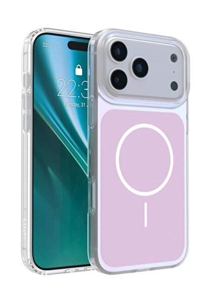 iphone Etteri Hidden Pearl Husă 17 Pro Max 6.9 Roz Elegant Protecție Premium