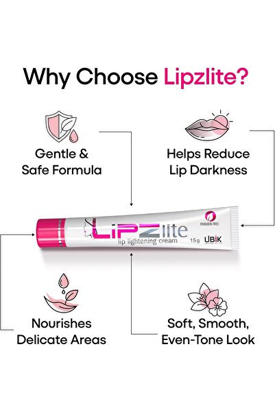Lipzlite Lip Lightening Cream (15gm)