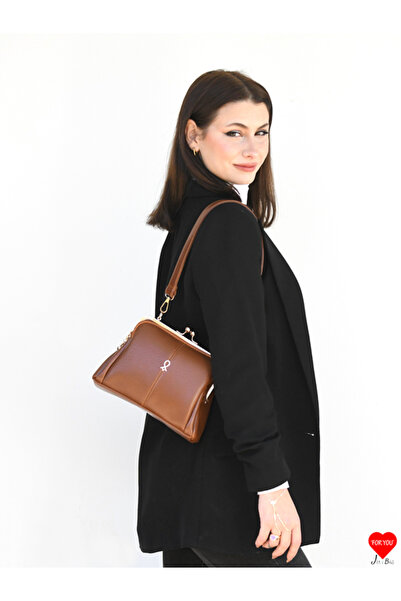 JARA Bag Vienna Women's 4-Compartment Lined Scholarship Bag with Zipper Closu...