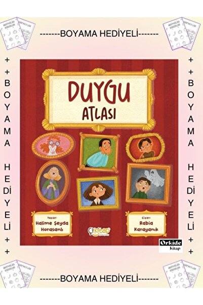 Cezve Kitap Boyamalı- Duygu Atlası , Halime Şeyda Horasanlı/ gezyarim / sayda...