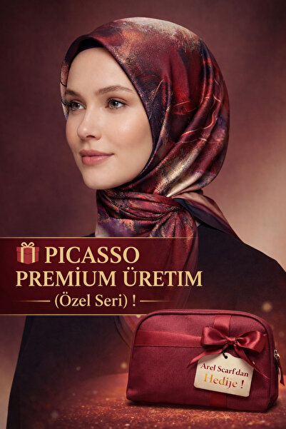 Picasso Silk Look Premium Production (Special Series) Black, Burgundy Crystal...