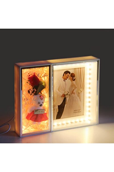 ayıcık 3D LED'li Fotoğraf Çerçevesi
