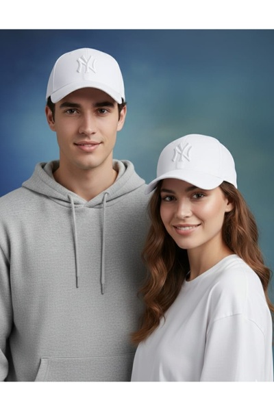 w white stars sports & wear Unisex Adjustable Embroidered Hat with Velcro on ...