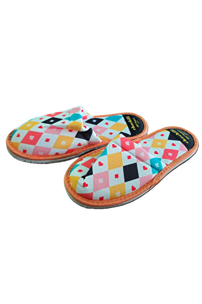 Kotonia Home slippers - size 38-40, Cards decor