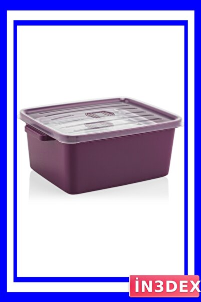 İN3DEX Rectangular Microwave Storage Container Set 3 Pieces Practical Solution