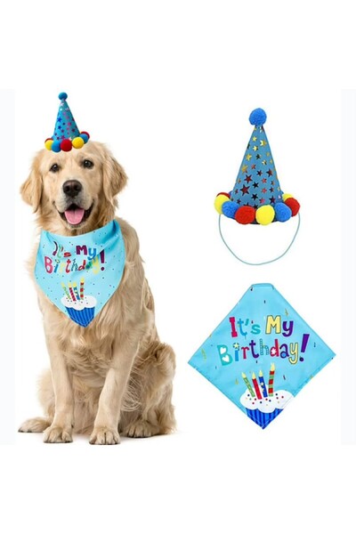 Romingo مجموعة حفلة عيد ميلاد للكلاب