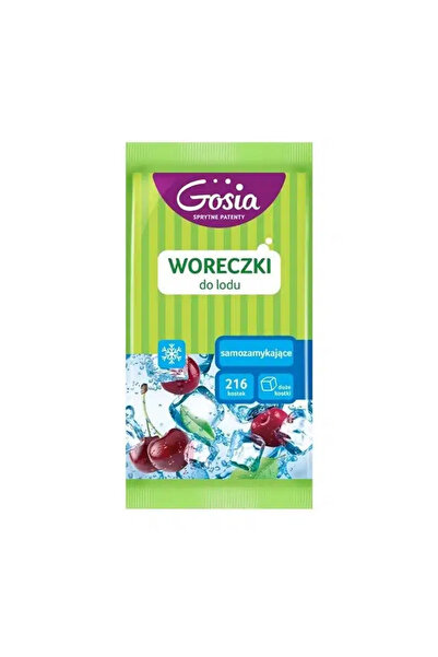 Gosia Ice bags, 216 cubes, reusable, transparent / EXT10719