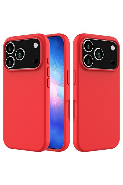 iPhone 17 Pro Max ile uyumlu Live Serisi Silikon Kılıf