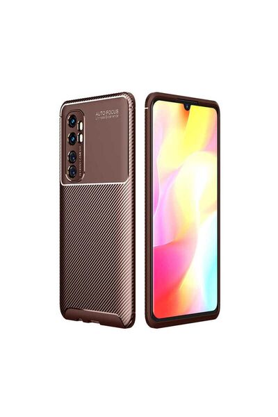 zore Mi Note 10 Lite Uyumlu Kılıf Negro Silikon Kapak
