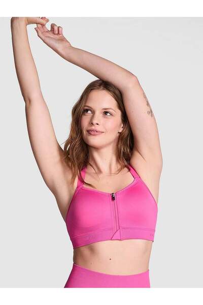 Victoria's Secret حمالة صدر رياضية بدون خياطة ذات دعم مكثف