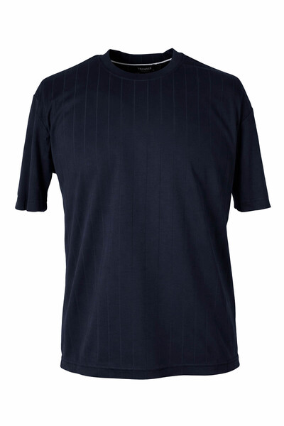 trender 26Yss9000023 Navy Blue Men's T-Shirt Floresha O Neck