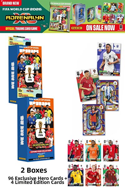 hediyecik مجموعة بطاقات تداول بانيني فيفا كأس العالم 2026 أدينالين XL المطورة...