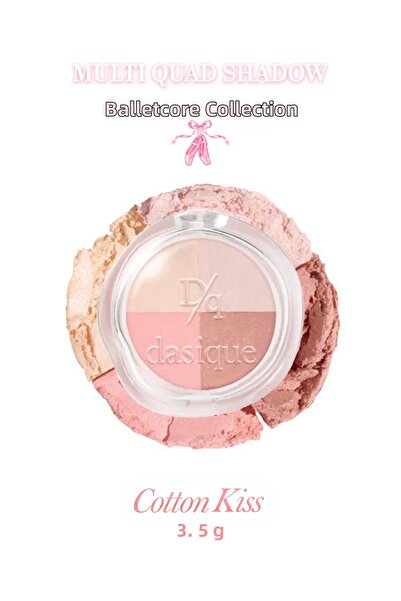 dasique Sparkling, Soft Texture, Non-Smudging 4-Piece Eyeshadow Palette Multi...