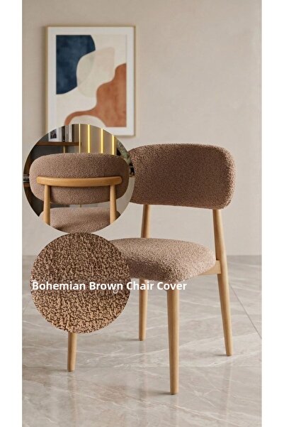 SENNORA Bohemian Chair Cover - Full Back Coverage - Flexible Elastic Washable...