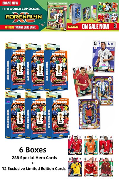 hediyecik Panini Fifa World Cup 2026 Adrenalyn XL Upgrade Set Trading Cards –...