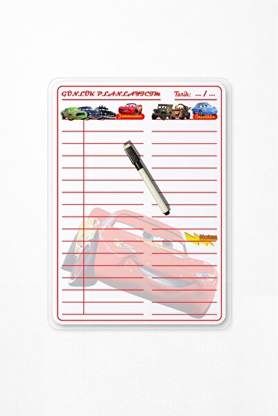 caps Καθημερινός προγραμματιστής με θέμα τα αυτοκίνητα για αγόρια