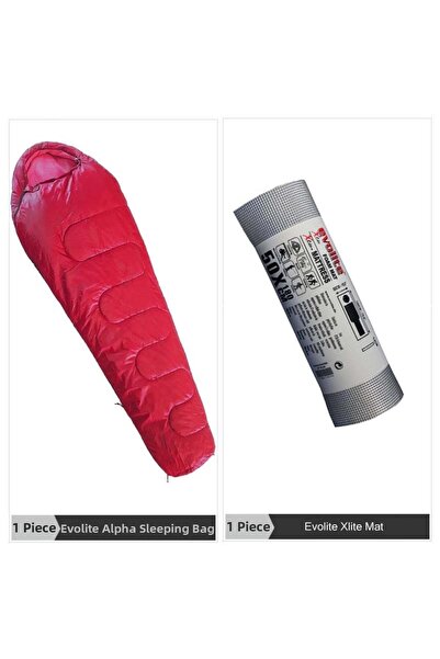 Evolite Sleeping Bag Mat Set - Red
