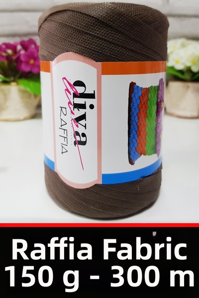Diva İplik Tela Rafya Yarn - 150 Grams - 300 Meters - Ç Bag & Accessory Yarn ...