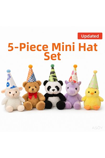 asöy Μικρό καπέλο για παιχνίδι Μικρό καπέλο για παιχνίδι έκπληξη 5 τεμάχια ελ...
