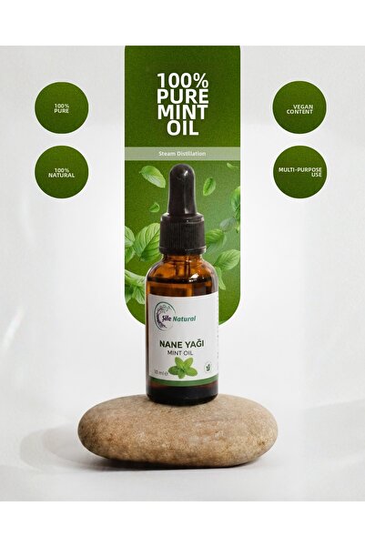 Şile Natural زيت النعناع - زيت عطري نقي معزز بالتركيز والتركيز الذهني - بتأثي...