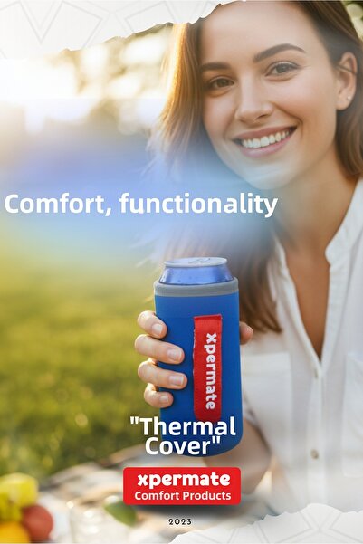 XPERMATE حافظة المشروبات الحرارية - حافظة حرارية للبيرة تحافظ على السخونة وال...