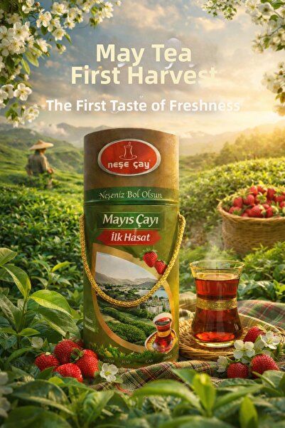 seymenbıçakçılık Neşe Tea May Tea First Harvest 400 Gr – Fresh Season Black Tea