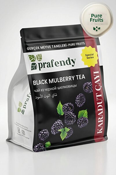 prafendy شاي التوت الأسود - حبوب الفاكهة الحقيقية 1000 جرام