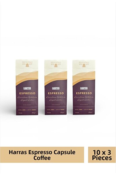 Harras Nespresso Compatible Capsule Coffee Espresso 3 Boxes