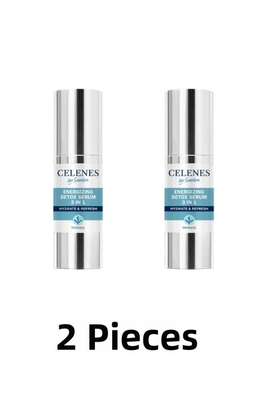 Celenes من شركة سويد ثيرمال 3 في 1 سيروم منشط فائق للتنقية 30 مل 2 قطعة