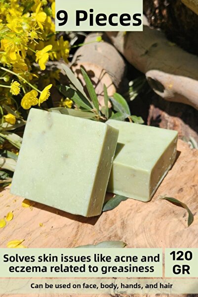 Carlburn # صابون عشبي طبيعي ذو رائحة جميلة لليدين والوجه والشعر والجسم، صابون...