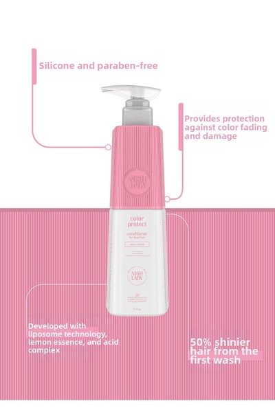 NISHLADY Color Protect Sulfate-Free Conditioner Special for Dyed Hair - Color Protective and Revitalizing Care
