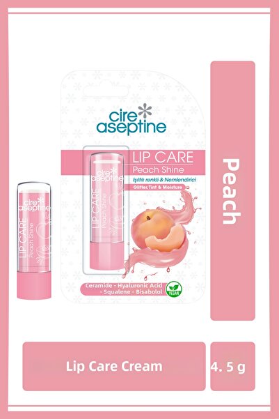CIRE ASEPTINE كريم العناية بالشفاه بلون الخوخ - 4.5 جم