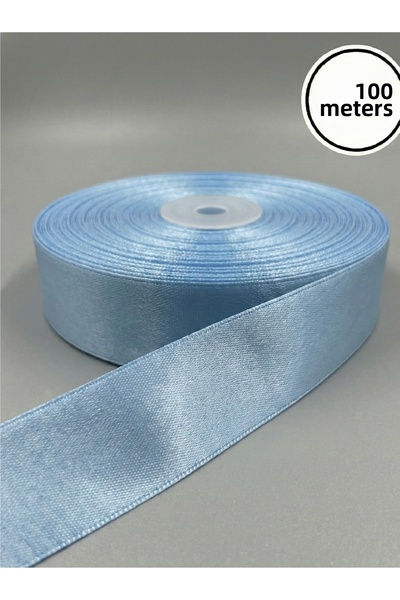 Massaltay Κορδέλα σατέν 3 εκ. 100 μέτρα 1 μπάλα γυαλιστερή διακοσμητική κορδέ...