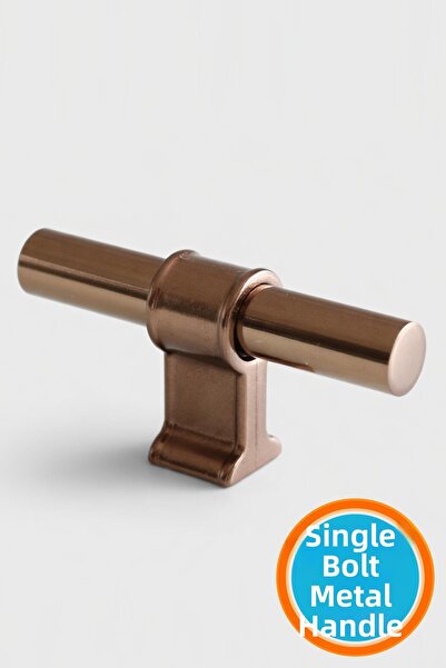 NZB Single Screw Bronze Metal Knob Drawer Kitchen Furniture Cabinet Cupboard ...