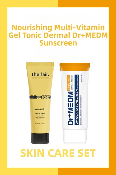the fair. المعرض. جل منشط متعدد الفيتامينات 30 مل وDr+MEDM SPF50/PA++++ UV 50...