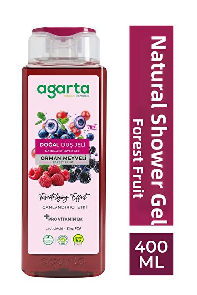 Agarta Natural Forest Fruit Shower Gel 400 ml