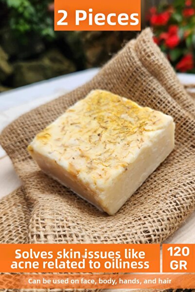 Carlburn # صابون طبيعي 100% برائحة جميلة لليدين والوجه والشعر والبشرة والجسم،...