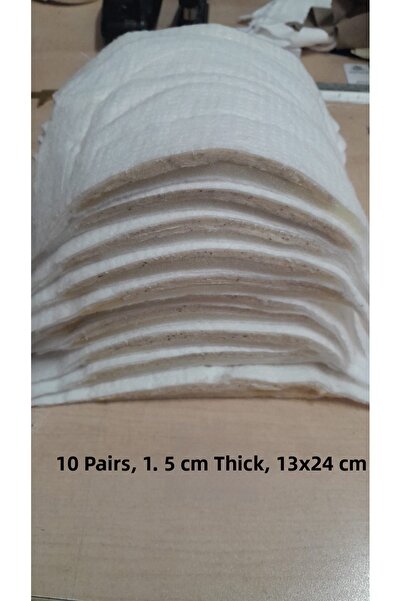 ILCARE جاكيت كتف حشوة كتف مصنوع من اللباد الليفي قطن مبطن بسمك 1.5 سم 13x24 س...