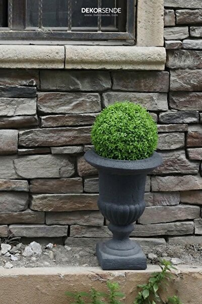 Dekorsende Grama artificială de ceai de dimensiuni mici, bile de iarbă 20 cm