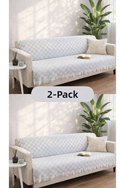 Miracolo Home bumbac pachete cu husă pentru canapea șaluri antialunecare text...