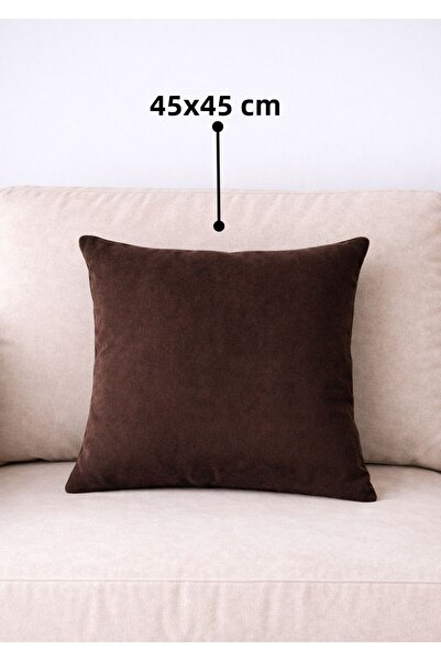 Elen's Kadi̇ve D Textured S Suede Island Pouf Y Pillowcase Economic Elegant f...