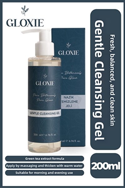 TutturX جل تنظيف الوجه اللطيف بخلاصة الشاي الأخضر 200 مل منظف موازن ينظف البش...