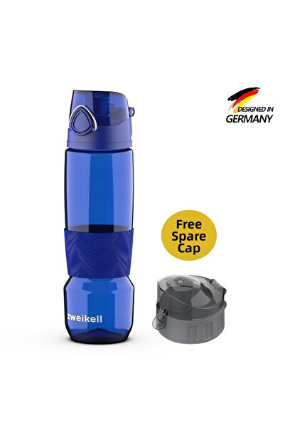 zweikell زجاجة مياه روسو سويتش رويال بلو خالية من مادة BPA سعة 650 مل من تريت...