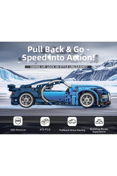 Bucuks ميه للاستيراد ®   9055-5 TOYSE TOYS BRICKS SPEED BLUE -EKN