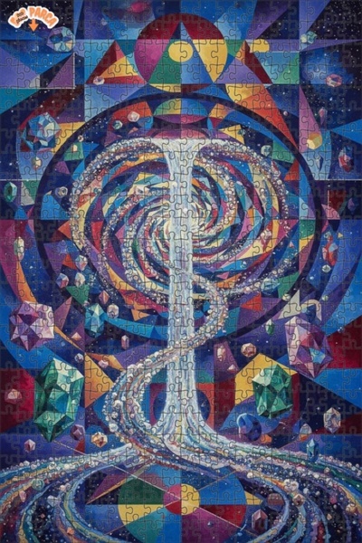 Esranın Dünyası لغز خشبي بإطار مزدوج الطبقات من يونيفرسال يانكي 500 قطعة 50x30